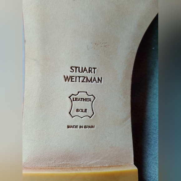 STUART WEIZTMAN Size 9.5 Vibrant Red Jabow Fringe Tassel Thong Sandals - Picture 14 of 16